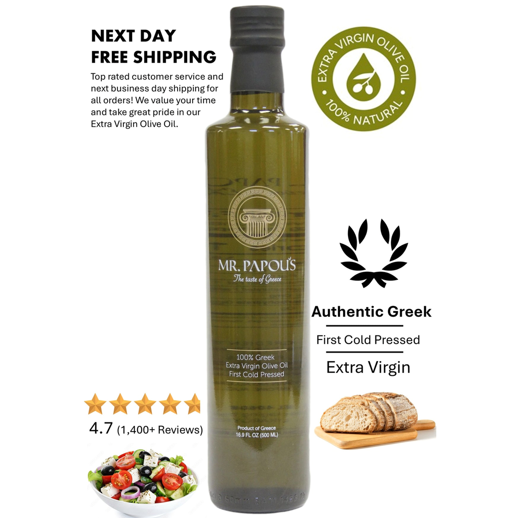 Mr. Papou's Authentic Extra Virgin Olive Oil